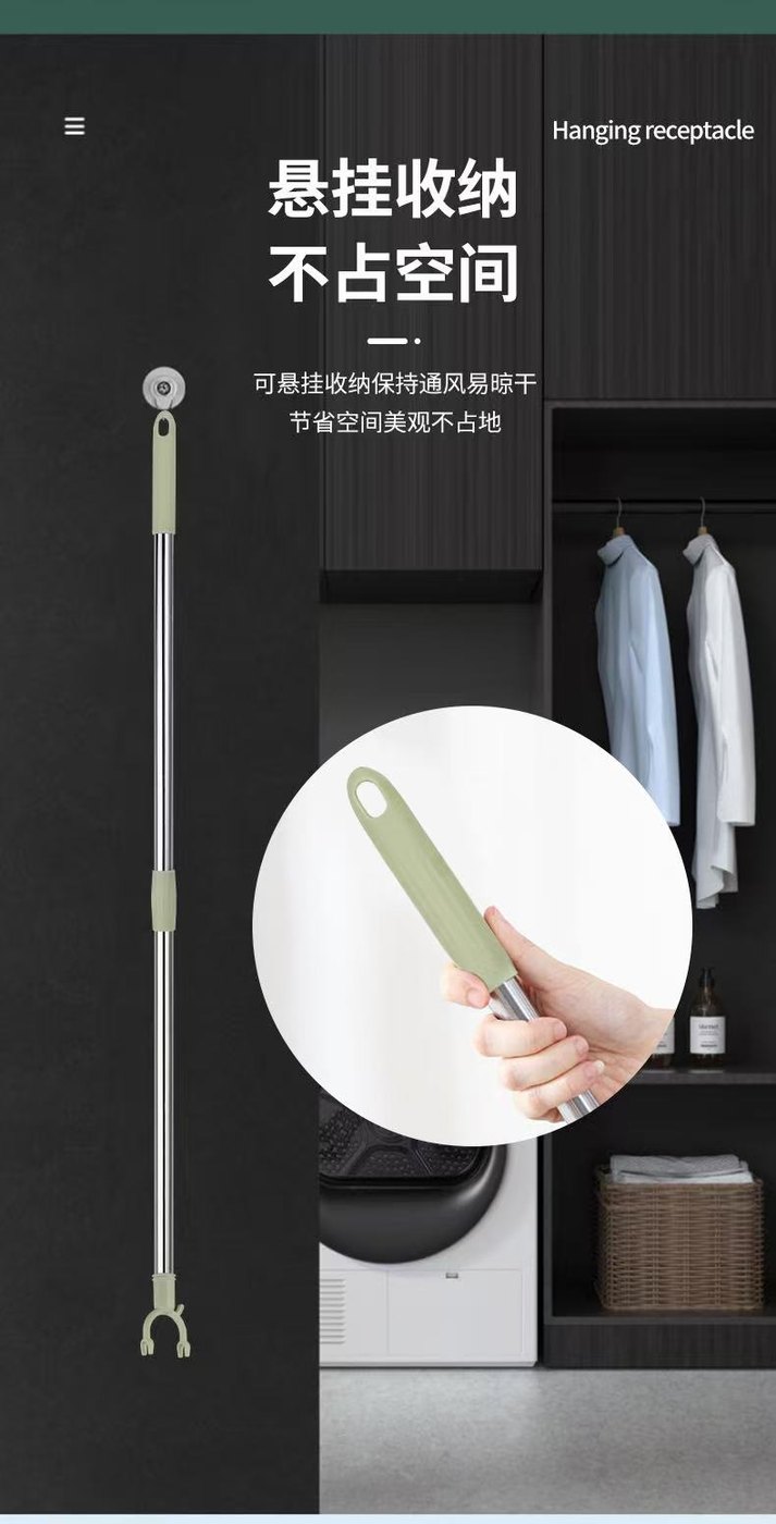 不锈钢伸缩撑衣杆 图3